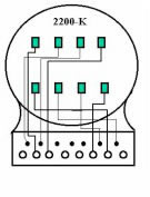 Meter Form 2200-K wiring diagram