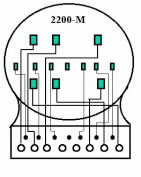 Meter Form 2200-M wiring diagram