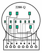 Meter Form 2200-Q wiring diagram