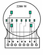 meter form 2200-W wiring diagram