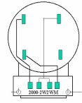 2500-2W-2WM-125 wiring diagram